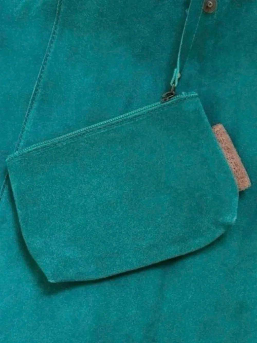 Suede & Leather Hobo Purse by Gianni Notaro